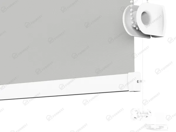 Roleta MINI - látka Madagaskar 054 - bledo sivá - (thermo) 3