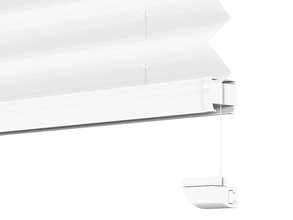 Plisé rolety LUX - látka Blossom White 11191- BLACKOUT (zatemňujúca) 8