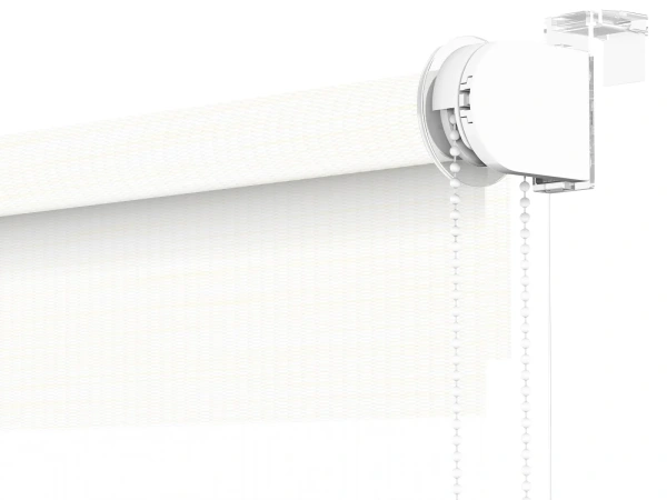 Roleta MINI - deň a noc - látka Maurícius 62 - slonová kosť 3