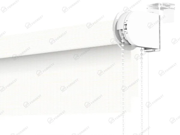 Roleta MINI - deň a noc - látka Maurícius 62 - slonová kosť 3