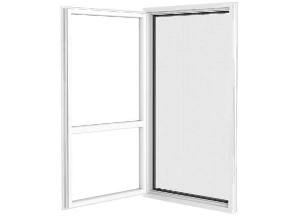 Siete proti hmyzu na DVERE - pántové - ANTRACIT - RAL 7016 - bez priečky 3