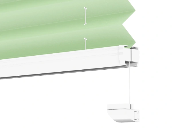 Plisé rolety LUX - látka Glam green 11068 - PEARL 8