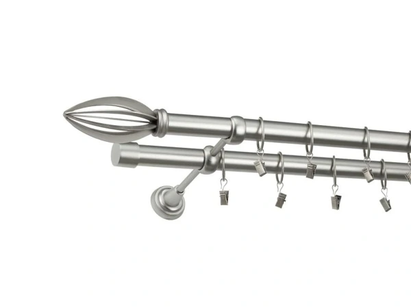 Garniža 25x25mm - 2rady - PANTEON - satin