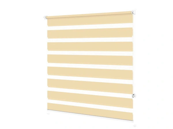 Roleta MINI - deň a noc - látka Zakynthos 05 - croissant 1