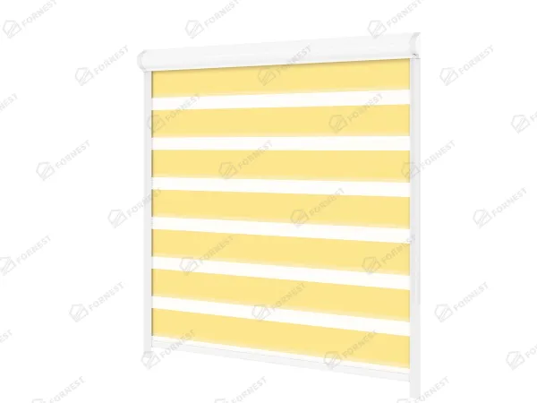 Roleta SWING - deň a noc - látka Bahama 1801 - vanilková 1