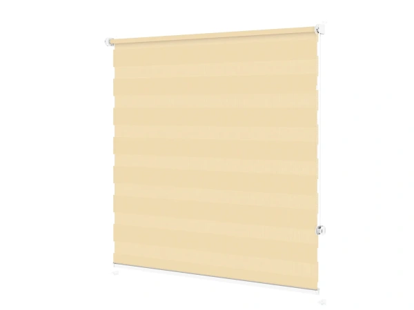 Roleta MINI - deň a noc - látka Zakynthos 05 - croissant 2