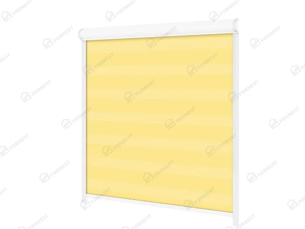 Roleta SWING - deň a noc - látka Bahama 1801 - vanilková 2