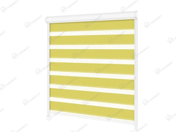 Roleta SWING LITE - deň a noc - látka Bahama 1807 - limetková 1