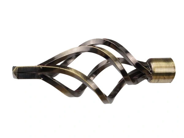 Garniža 19x19mm - 2rady - GUĽA AZUR - antik 2