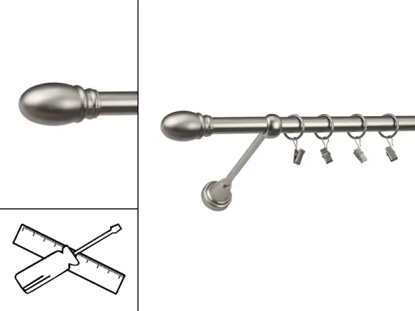 Garniža 19mm - 1rad - BELUNO - satin