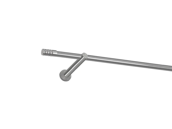 Garniža 16mm - 1rad - CYLINDER CRYSTAL - satin 1