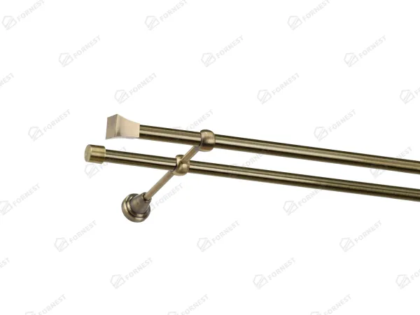 Garniža 16x16mm - 2rady - PLUTON - antik 1