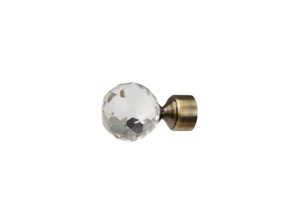 Garniža 16mm - 1rad - GUĽA CRYSTAL - antik 2