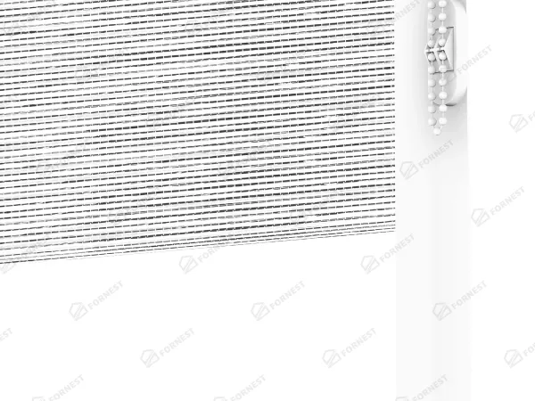 Roleta SWING LITE - deň a noc - látka Maurícius 67 - sivo biela 4