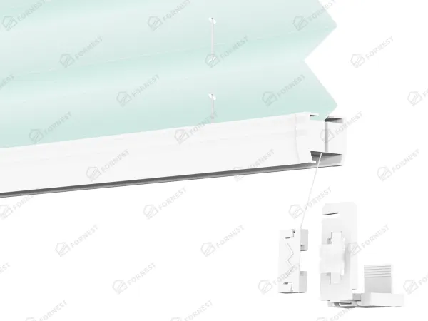 Plisé rolety LUX - látka Cool mint 11069 - PEARL 5