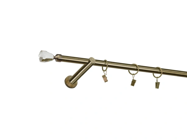 Garniža 16mm - 1rad - CRYSTAL CONE - antik