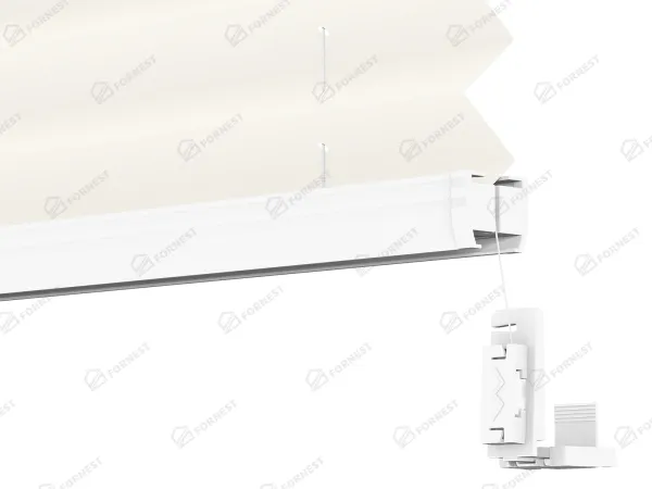 Plisé rolety LUX - látka Sea Shell 11195 - BLACKOUT (zatemňujúca) 4