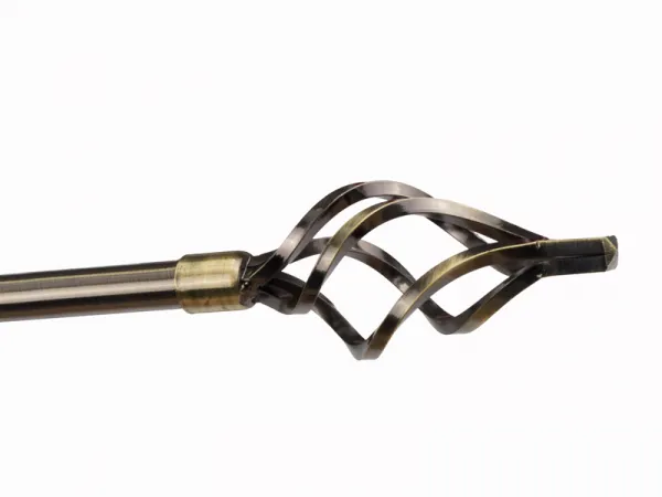 Garniža 19x19mm - 2rady - GUĽA AZUR - antik 5