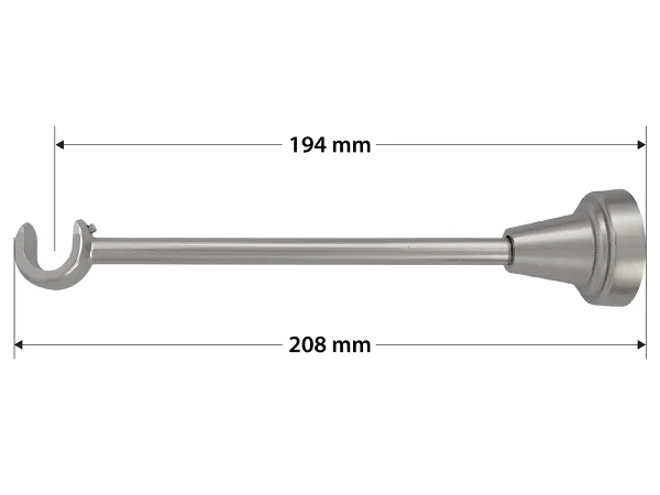 Garniža 16mm - 1rad - LINEA - satin 3