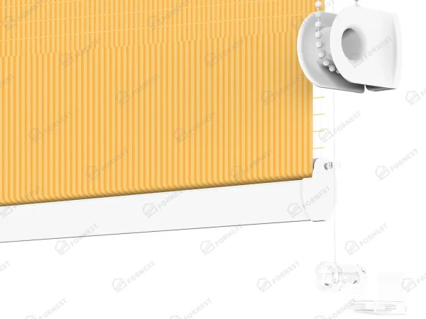 Roleta MINI - deň a noc - látka Bahama 1803 - svetlo oranžová 4