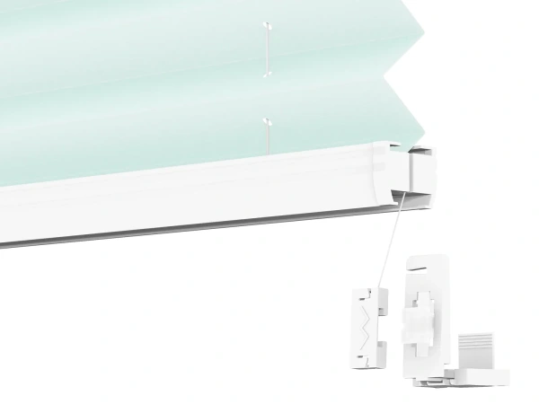 Plisé rolety LUX - látka Cool mint 11069 - PEARL 5