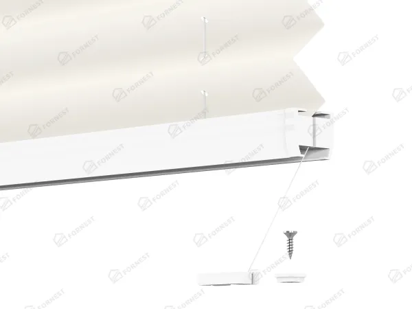 Plisé rolety LUX - látka Sea Shell 11195 - BLACKOUT (zatemňujúca) 7