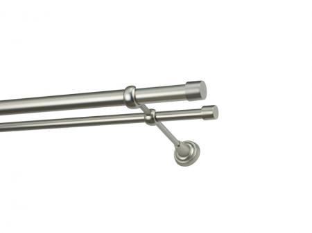 Garniža 25x16mm - 2rady - PULLO - satin 1