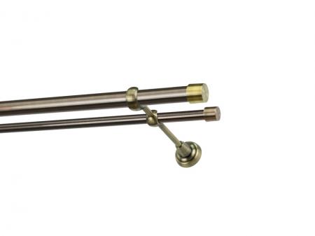 Garniža 25x16mm - 2rady - PULLO - antik 1