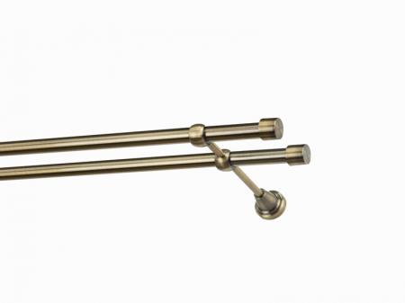 Garniža 19x19mm - 2rady - PULLO - antik 1