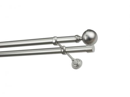 Garniža 25x25mm - 2rady - KALISTO - satin 1