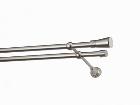 Garniža 19x19mm - 2rady - RIMINY - satin 1