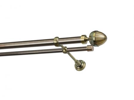 Garniža 25x16mm - 2rady - ODEON - antik 1