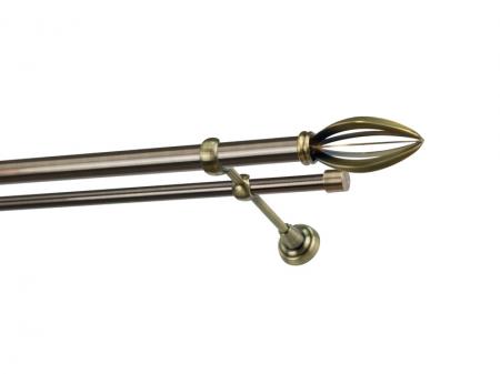 Garniža 25x16mm - 2rady - PANTEON - antik 1