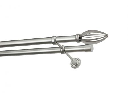 Garniža 25x25mm - 2rady - PANTEON - satin 1