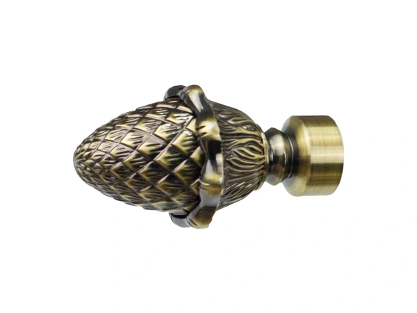 Garniža 25x16mm - 2rady - ŽALUĎ - antik