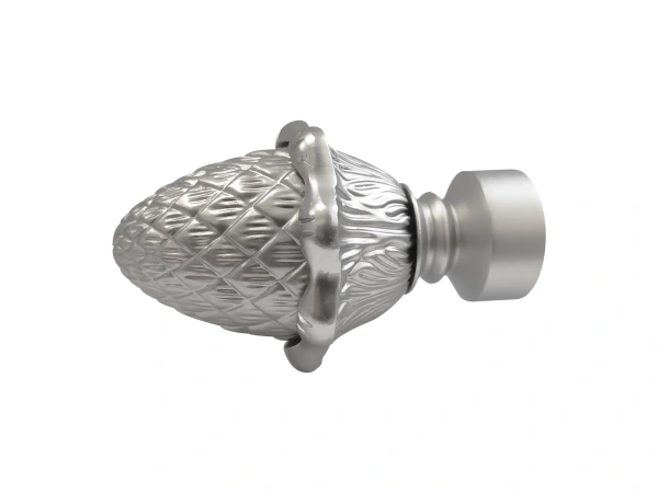 Garniža 25x16mm - 2rady - ŽALUĎ - satin