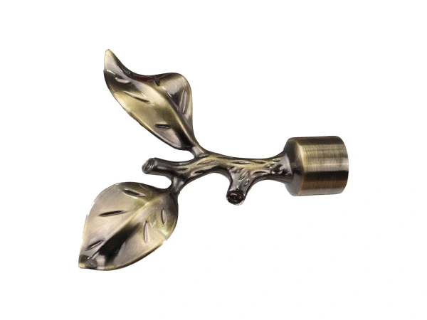 Garniža 16mm - 1rad - LIST ROSE - antik