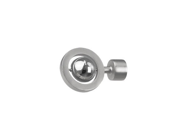 Garniža 19x19mm - drážková tyč - 2rady - JUPITER - satin