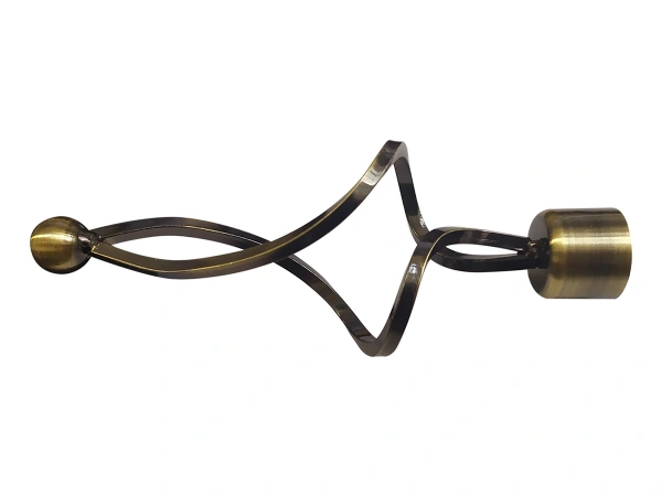 Garniža 19x19mm - 2rady - FALIST - antik