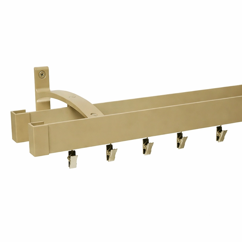 Sínes MODERN karnisok tartókkal és csúszkákkal, zajtalan függönymozgatásra tervezve