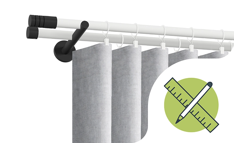 Karnisok - FÉM FEKETE ÉS FEHÉR - méretvétel