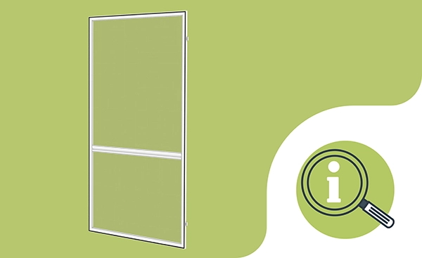 Szúnyogháló ajtóra - PÁNTOS - leírás