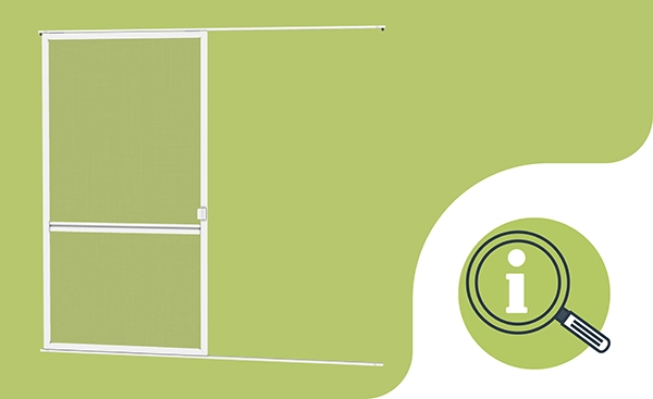 Szúnyogháló ajtóra - TOLÓ - leírás