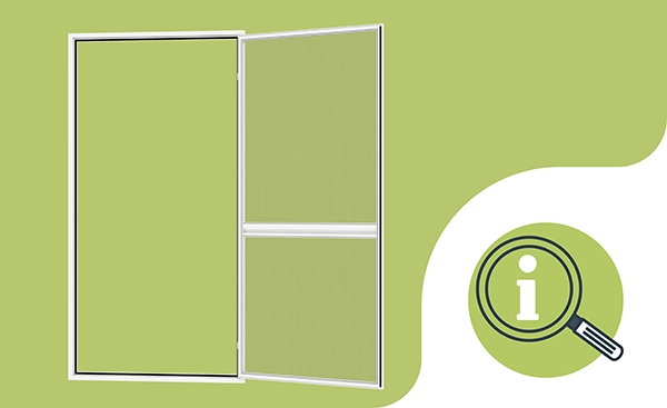 Szúnyogháló ajtóra - PÁNTOS SMART - leírás