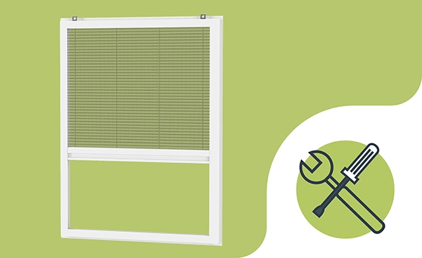 Szúnyogháló ablakra - PLISZÉ KLIK - szerelés