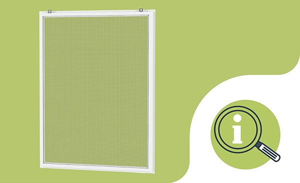 Szúnyogháló ablakra - FIX KLIK - leírás