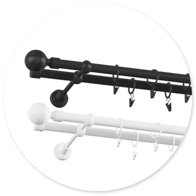 Garníže kovové&nbsp; ČIERNE A BIELE&nbsp;